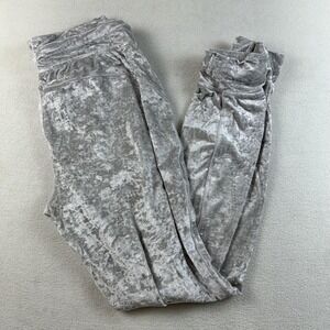 Lululemon Pants Womens 8 Gray Ready To Crush Velvet Joggers Chrome Drawstring